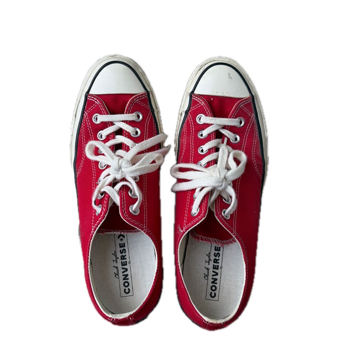 28cm CT70 CONVERSE オールスター コンバース スニーカー RED レッド 赤 