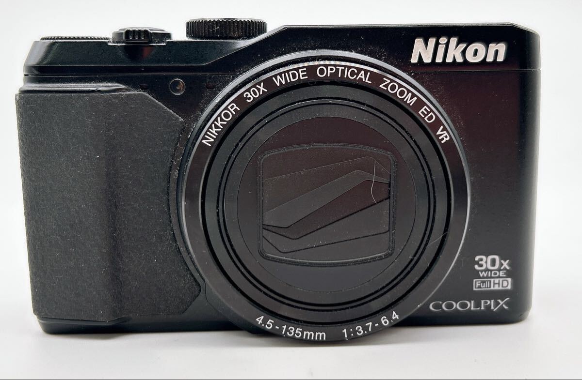1円 Nikon ニコン COOLPIX S9900 コンパクトデジタルカメラ ブラック 動作未確認