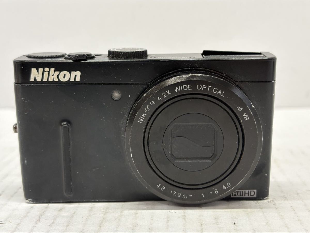 1円 Nikon ニコン COOLPIX P300 コンパクトデジタルカメラ ブラック 動作未確認