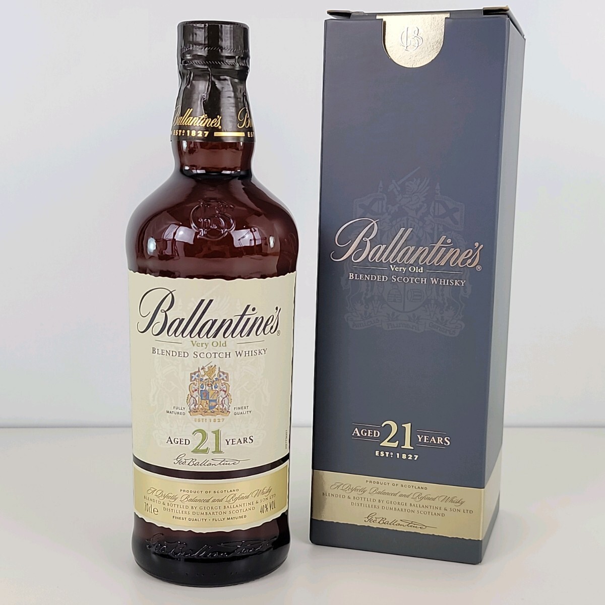 ★未開栓 Ballantine's 21年 熟成 バランタイン ベリーオールド 700ml 40% 箱付 古酒 ブレンデッドスコッチウイスキー BFF13