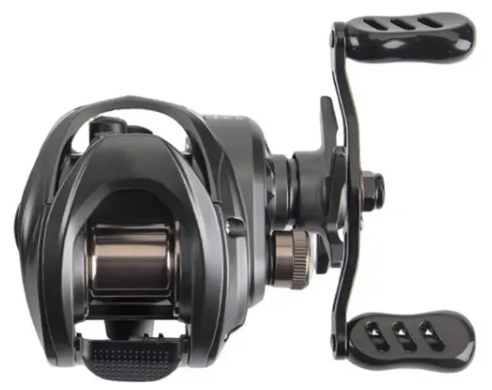 激安DCリールFISHINGFAN C1DC右ハンドル☆ガンメタ☆送料無料☆新品未使用☆ギア比7:1☆軽量164g☆電子制御 LED発光☆質感良し☆