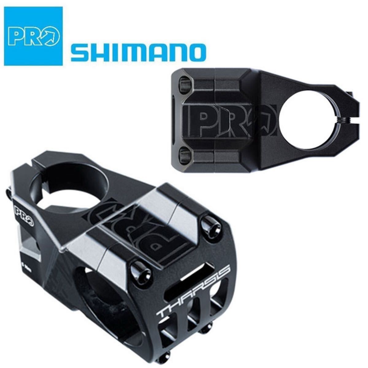 最後の一点！　SHIMANO PRO（シマノプロ）タルシス CNC アルミ　ステム クランプ径:35mm ステム長55mm