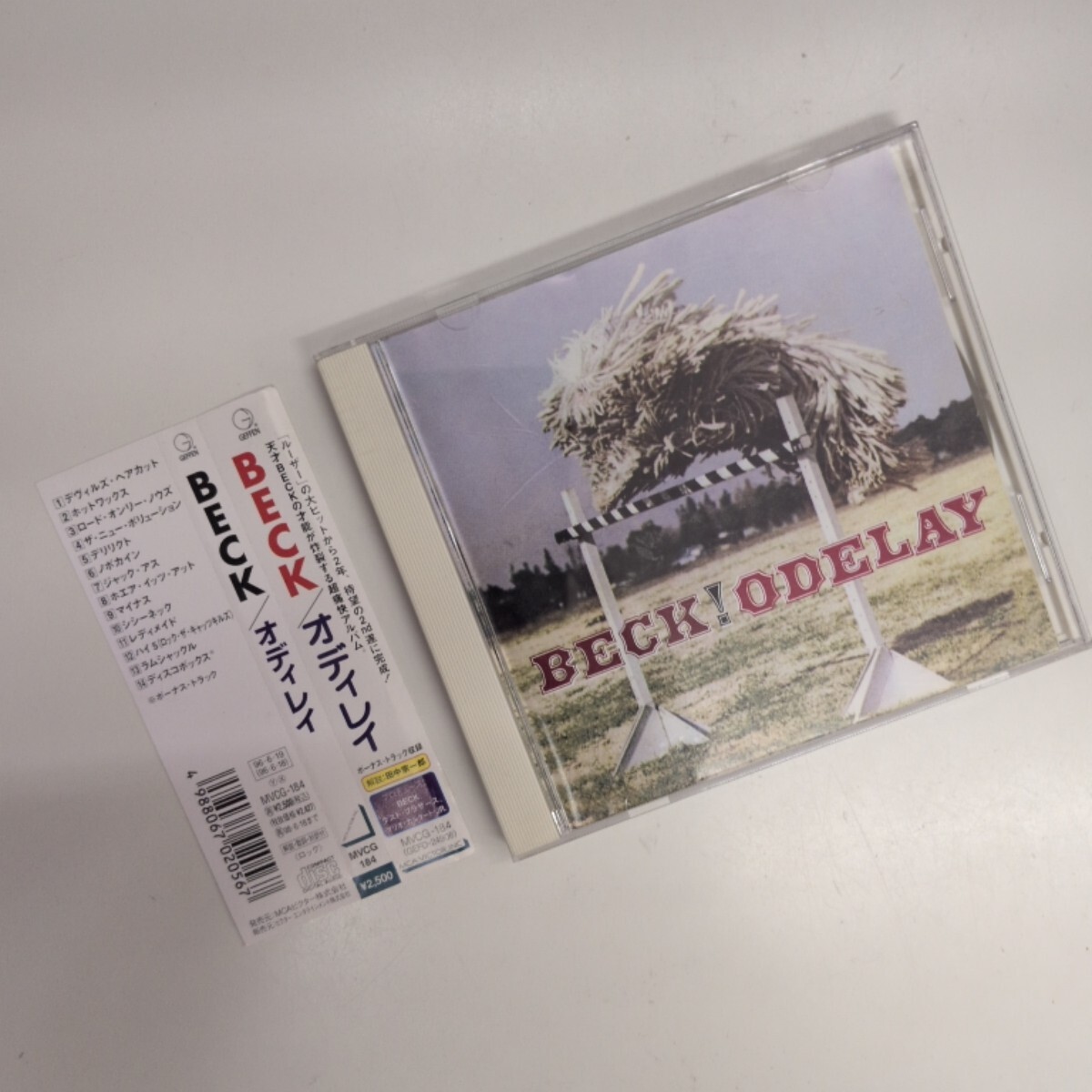 ♪ ベック　BECK　オディレイ　Odelay　日本盤 CD　MVCG-184