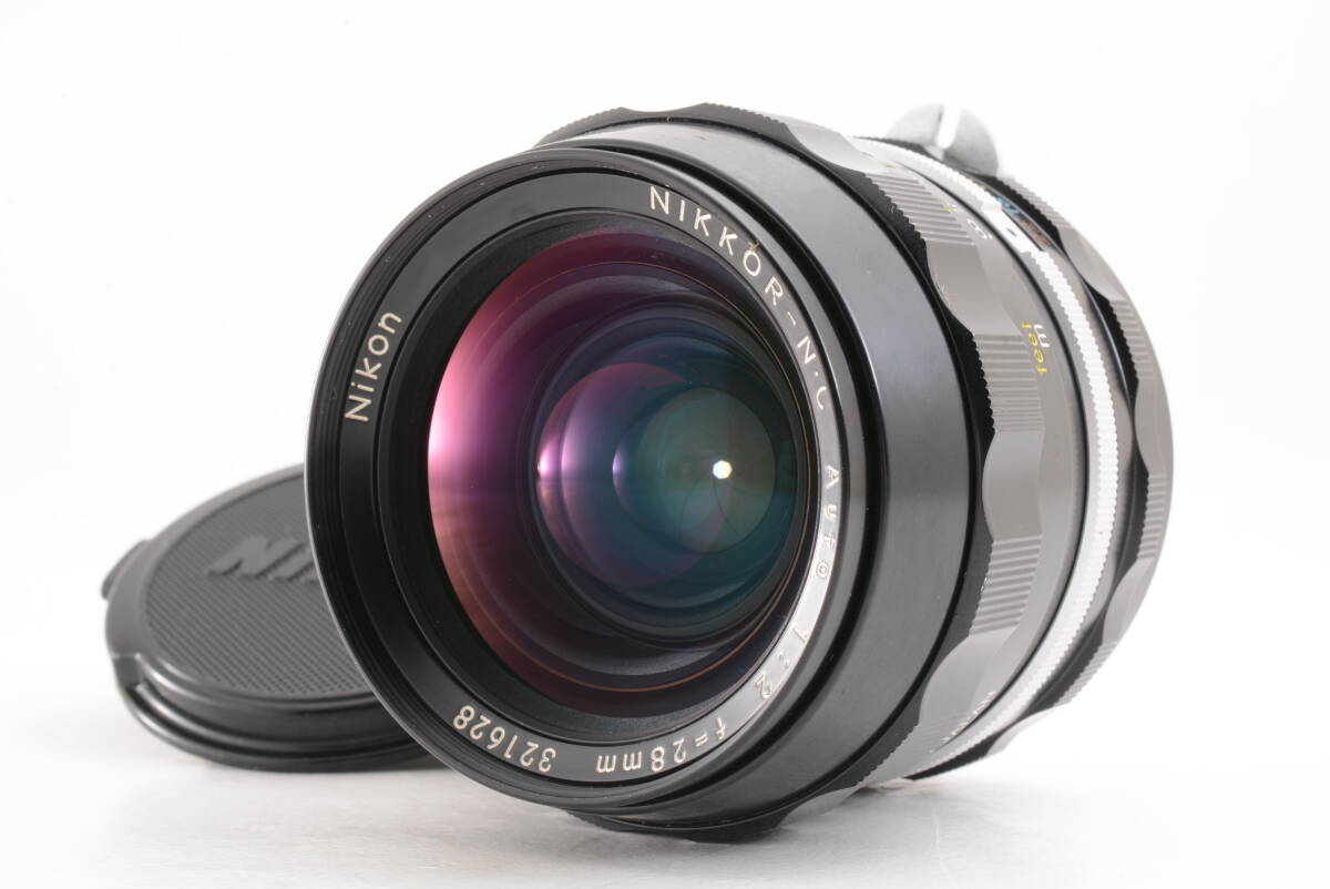 ニコン Nikon NIKKOR-N C Auto 28mm f2 MF 一眼カメラレンズ 管F3315