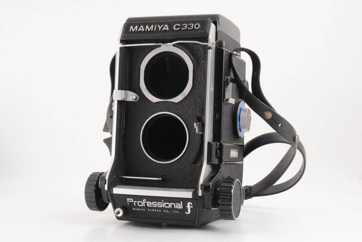 マミヤ MAMIYA C330 Professional f ボディ 二眼レフ 蛇腹 フィルムカメラ 管F3318 