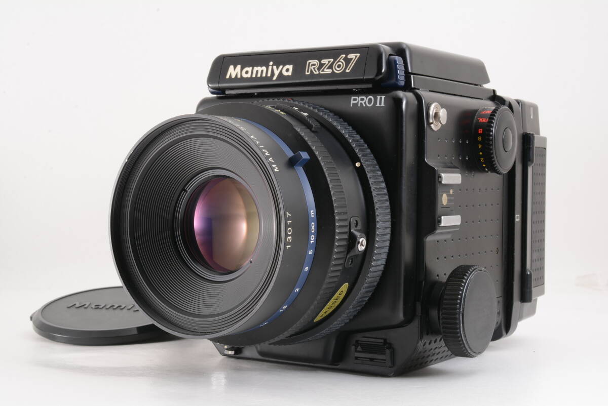 動作品 マミヤ MAMIYA RZ67 PRO II PROFESSIONAL II レンズ MAMIYA-SEKOR Z 127mm f3.8 中判フィルムカメラ 管80F3320