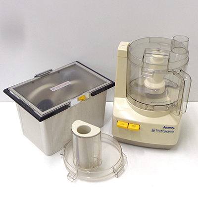 【中古】【J0509-1】アムウェイ/Amway フードプロセッサー ケース付きオプションパーツセット 2009年製 OP