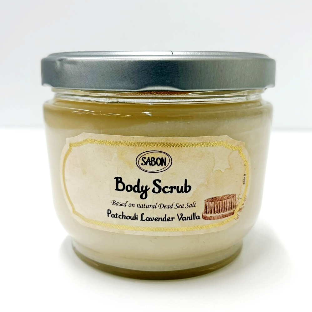 【中古】SABON/サボン ディスクラブ パチュリ ラベンダー バニラ 600g相当 ※商品詳細をご確認ください。