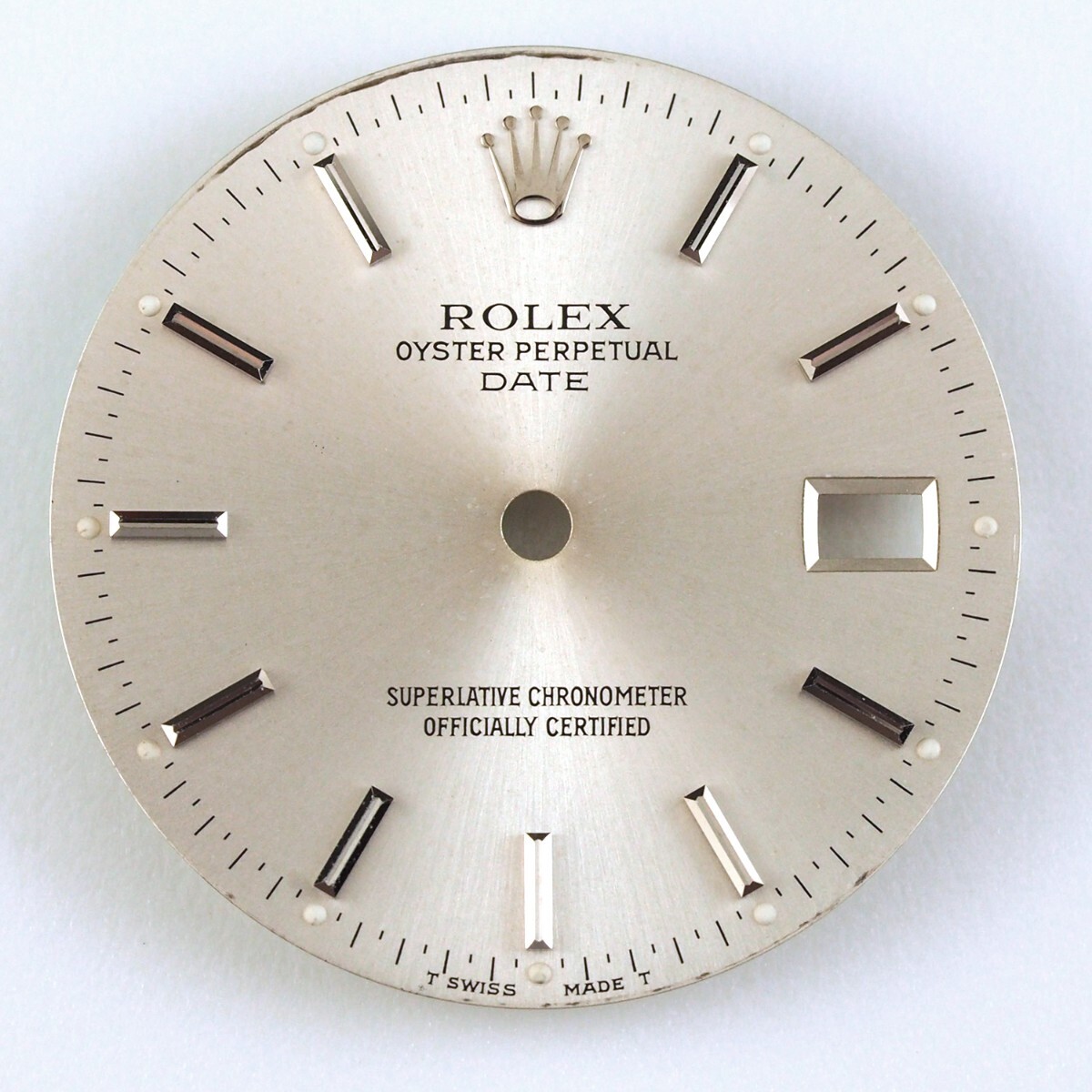 ROLEX 15200 文字盤 Cal.3035 3135 ロレックス デイト 時計部品 OYSTER PERPETUAL DATE 15210 15000 15010 Watch Dial　#36