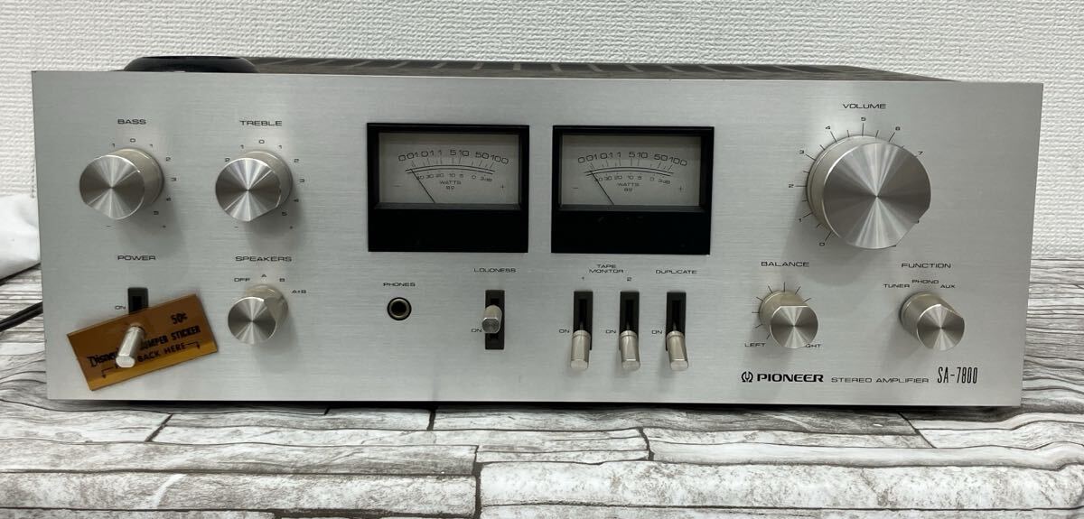 PIONEER SA-7800 ステレオアンプ パイオニア アンプ SA-7800