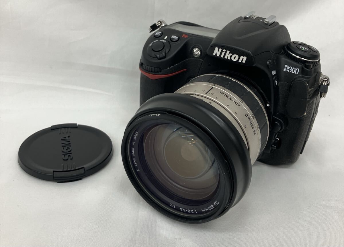 Nikon D300 ボディ レンズ付き デジタル一眼レフカメラ ニコン レンズ28-200mm D