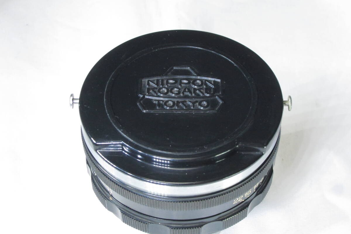 希少なレンズキャップ NIKKOR 1:1.1 f=5cm ニコンSマウント用 Φ62mm 用