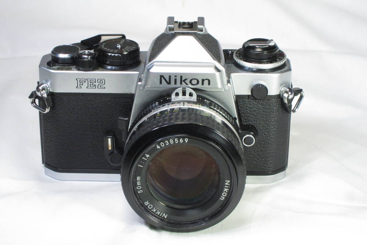人気 Nikon FE2 Ai NIKKOR 1:1.4 f=50mm マニュアルニコン