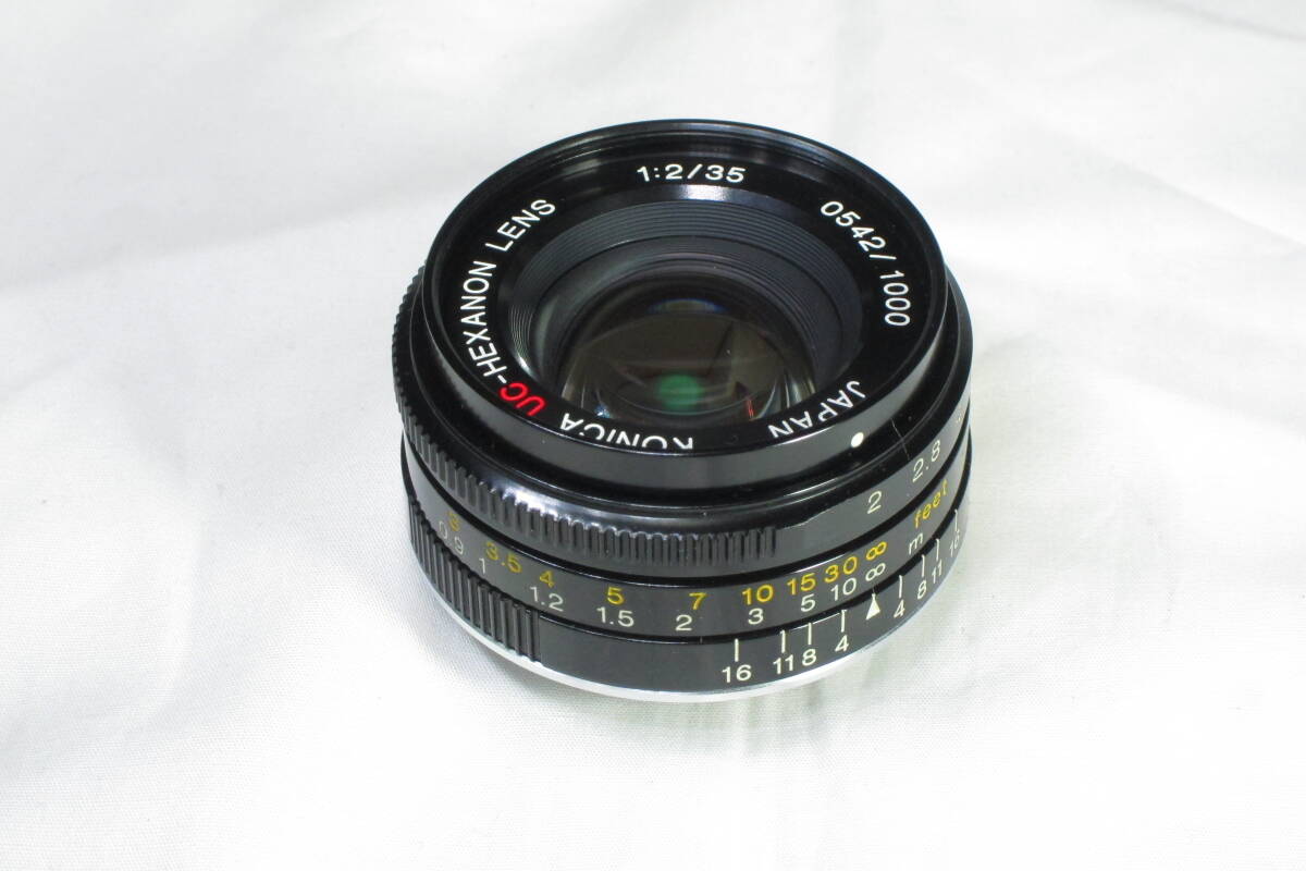 希少 限定1000本 KONICA UC-HEXANON LENS 1:2 / 35 ライカLマウント