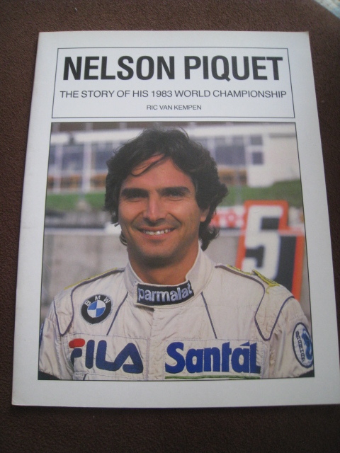 ■洋書 ネルソン・ピケ 1983年世界選手権の物語 ブラバム-BMW BT52 F1ワールドチャンピオン フォーミュラ1 N・マンセル A・プロスト 当時物