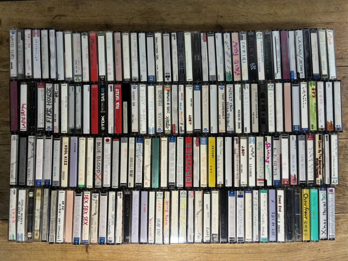 6-R-166/3-120 ★カセットテープ★ 中古 大量 約11.5kg まとめ売り SONY maxell AXIA TEAC 他 メタル ハイポジ ノーマル 使用済