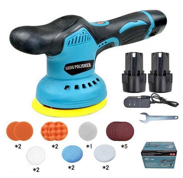 電動ポリッシャー 12V コードレス 8段階変速調整 ポリッシャー 電ポリポリッシャー 充電式ポリッシャー