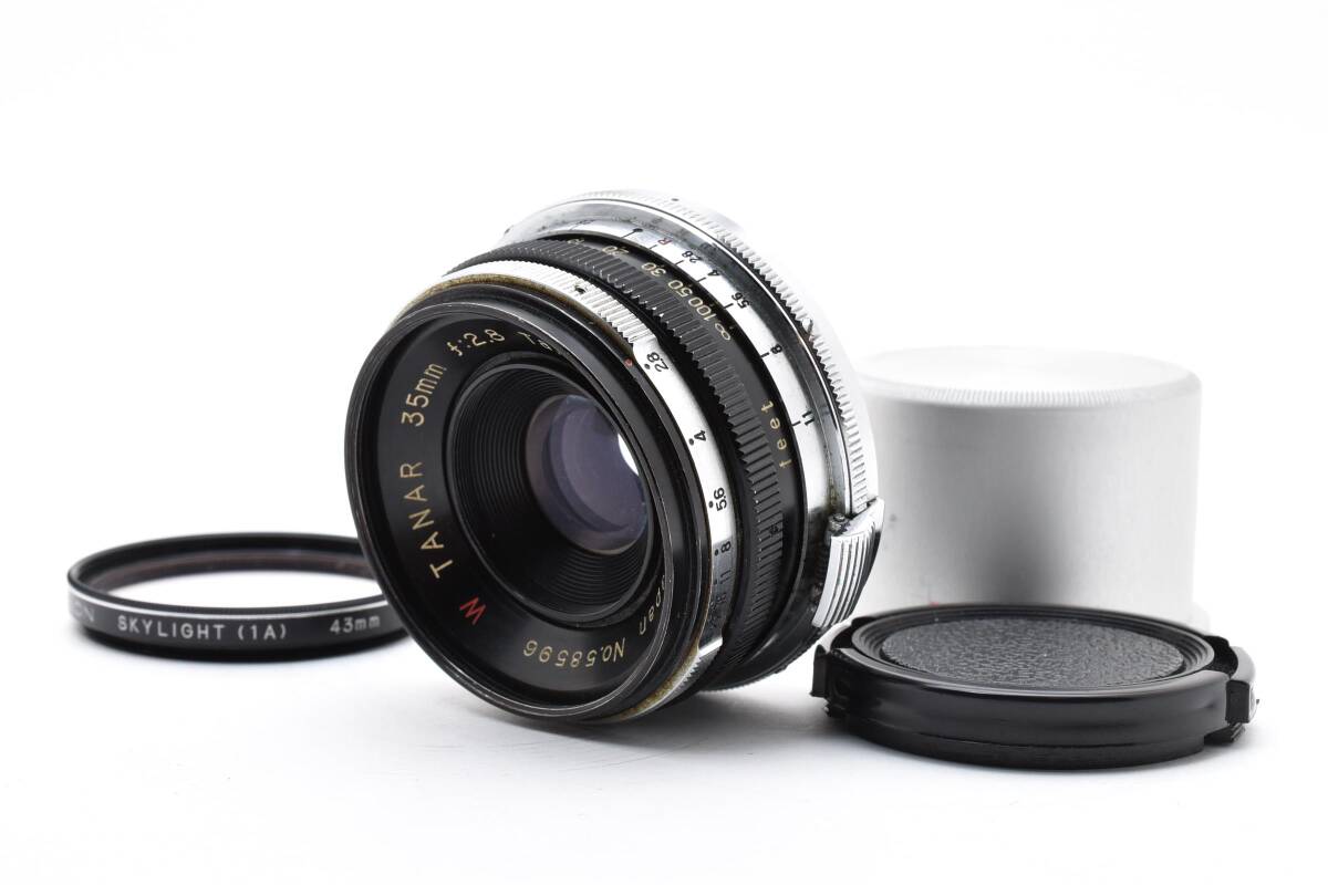 【超レア】 田中光学 W TANAR 35mm F2.8 Nikon Sマウント【現状品】#9461