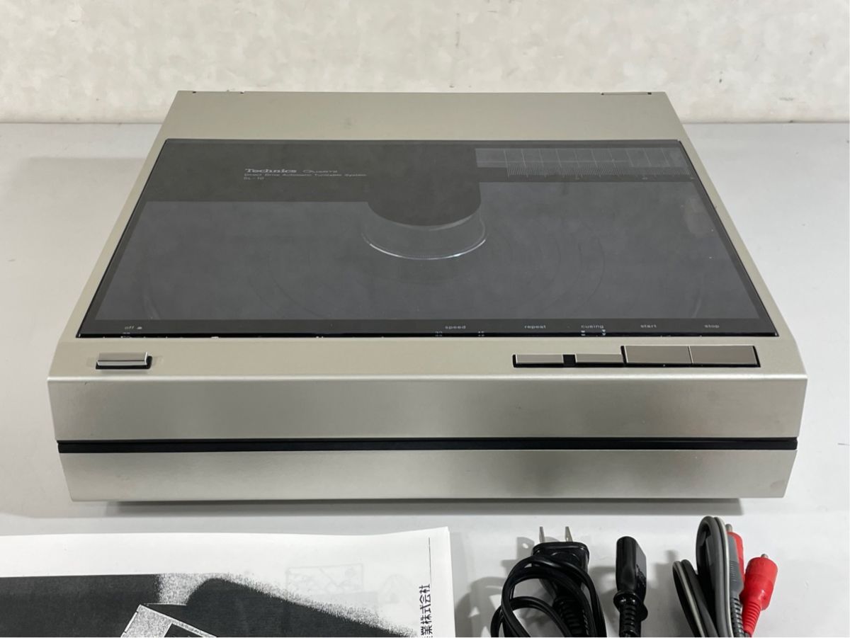 a5194 完動品 Technics テクニクス SL-10 リニアトラッキング レコードプレーヤー MCカートリッジ 310MC 取説付 ゴムベルト交換済