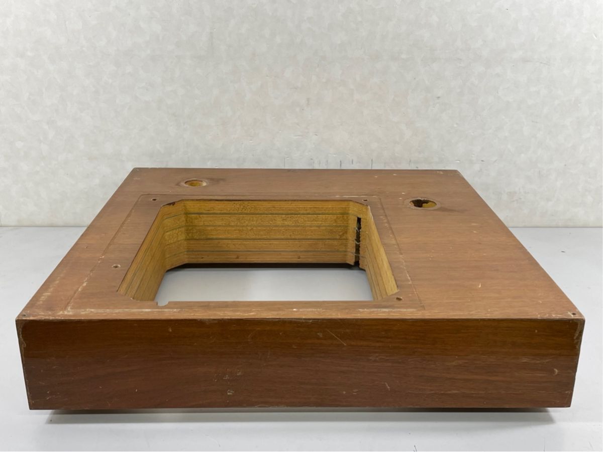 a6348 Technics テクニクス SP-10 MK2 / SP-20 対応 重量級 約32Kg ダブルアーム キャビネット