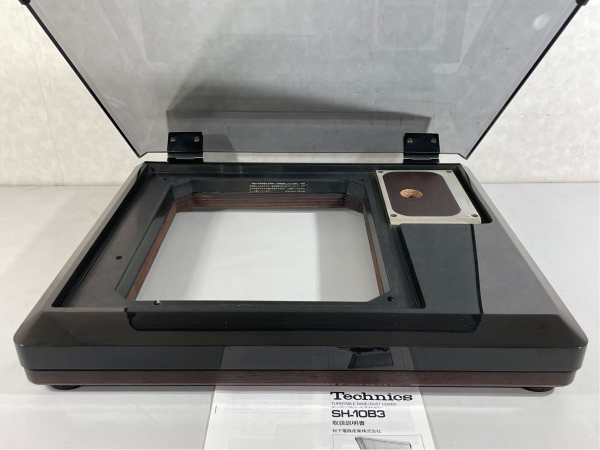 a5898 Technics テクニクス SH-10B3 キャビネット ターンテーブル SP-10 MK2 / SP-20 対応 取説付 fidelity-research FR-64S 対応