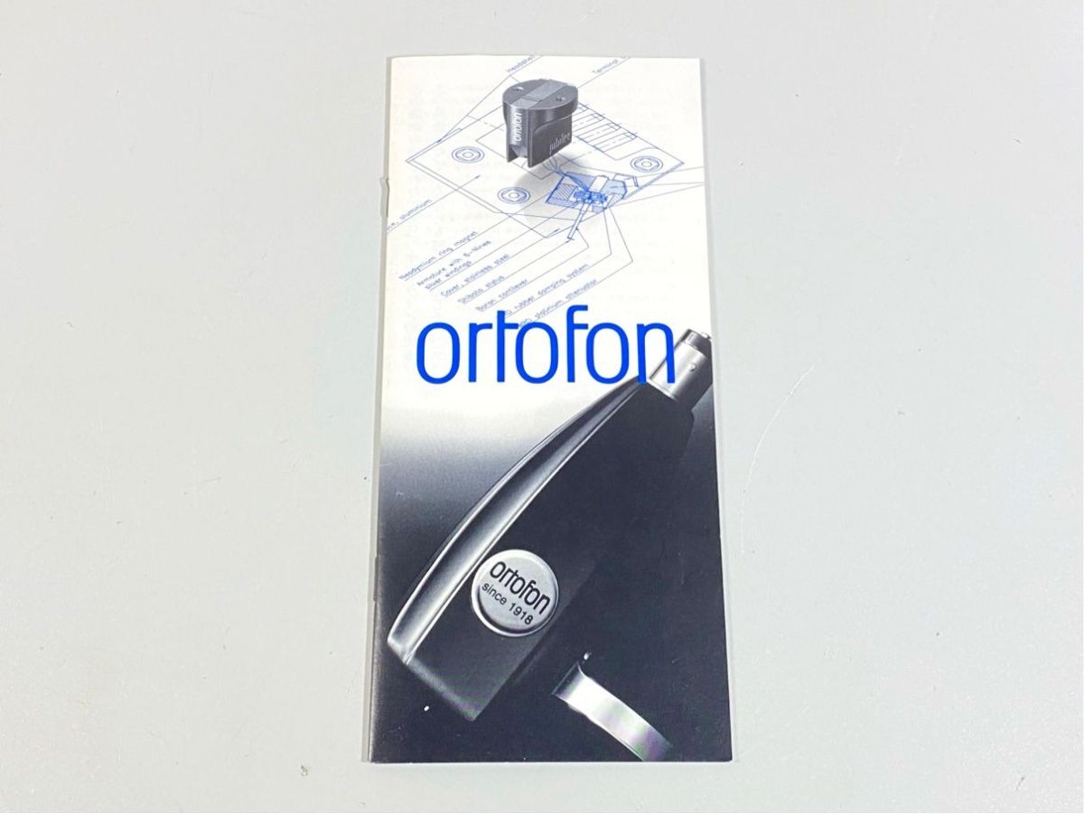 a4530 ortofon オルトフォン SPU MC2000MKII MC20S SPU-T100 カートリッジ MCトランス 等用 カタログ 原本