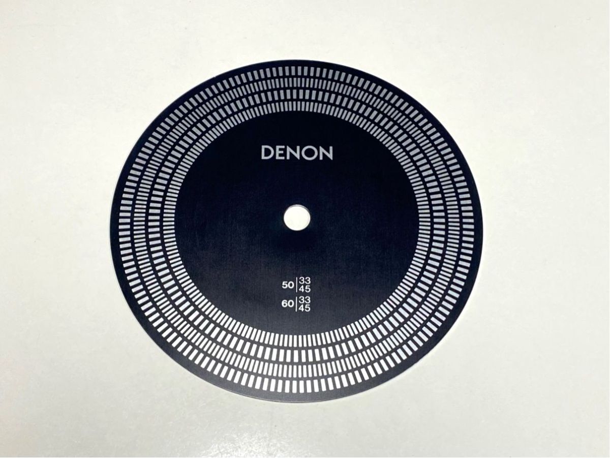 a4050 DENON デノン デンオン 33/45回転 50/60Hz用 ストロボ スコープ