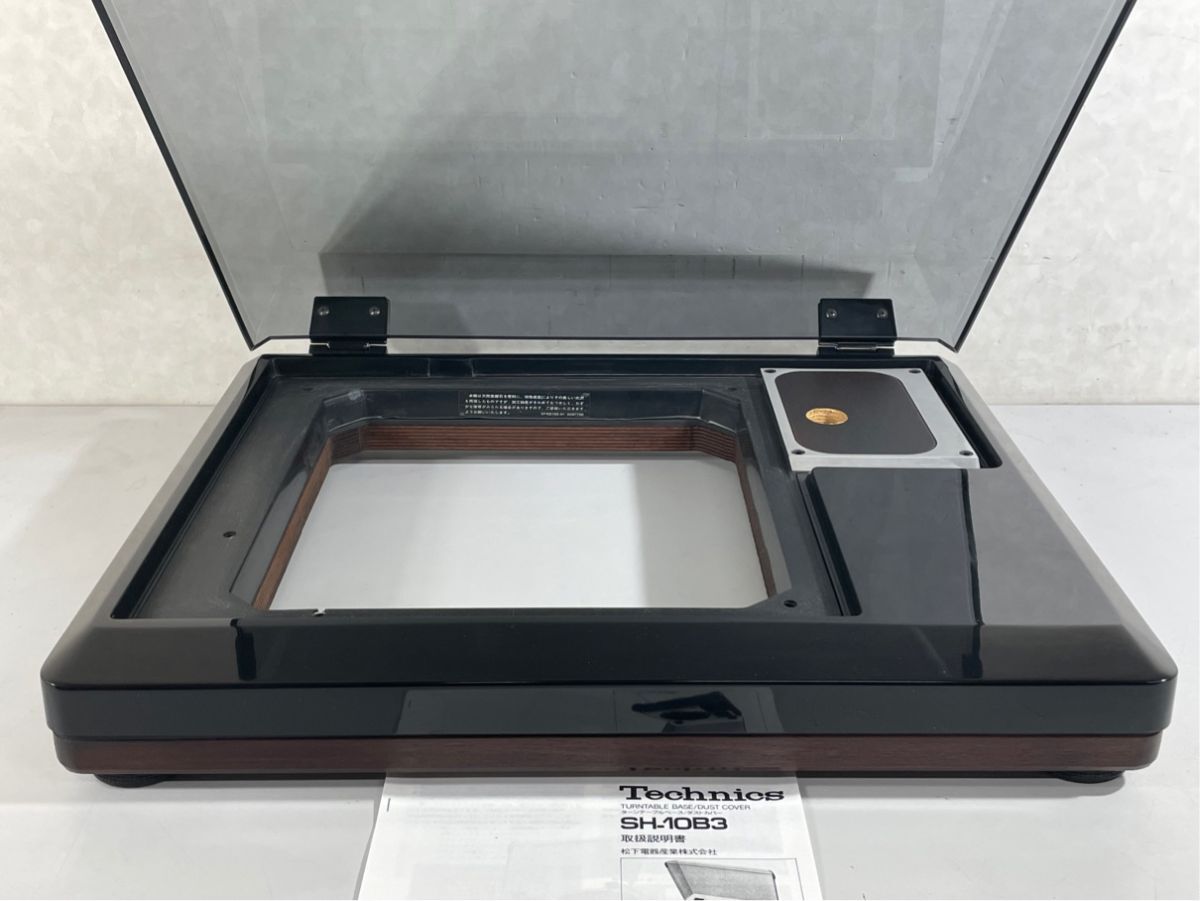 a5961 Technics テクニクス SH-10B3 キャビネット ターンテーブル SP-10 MK2 / SP-20 対応 取説付 SAEC WE-407/23 対応