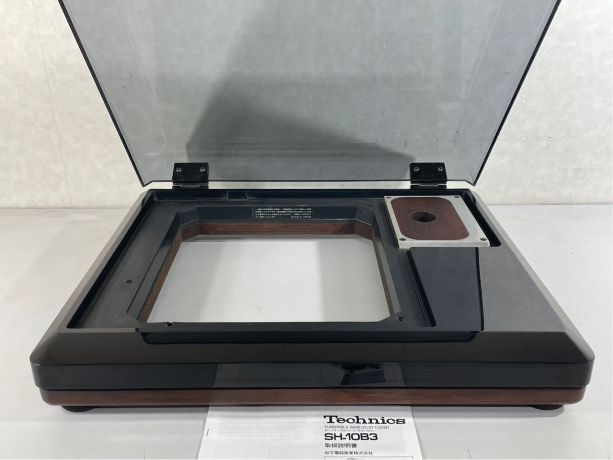 a5979 Technics テクニクス SH-10B3 キャビネット ターンテーブル SP-10 MK2 / SP-20 対応 取説付 Technics EPA-100 対応