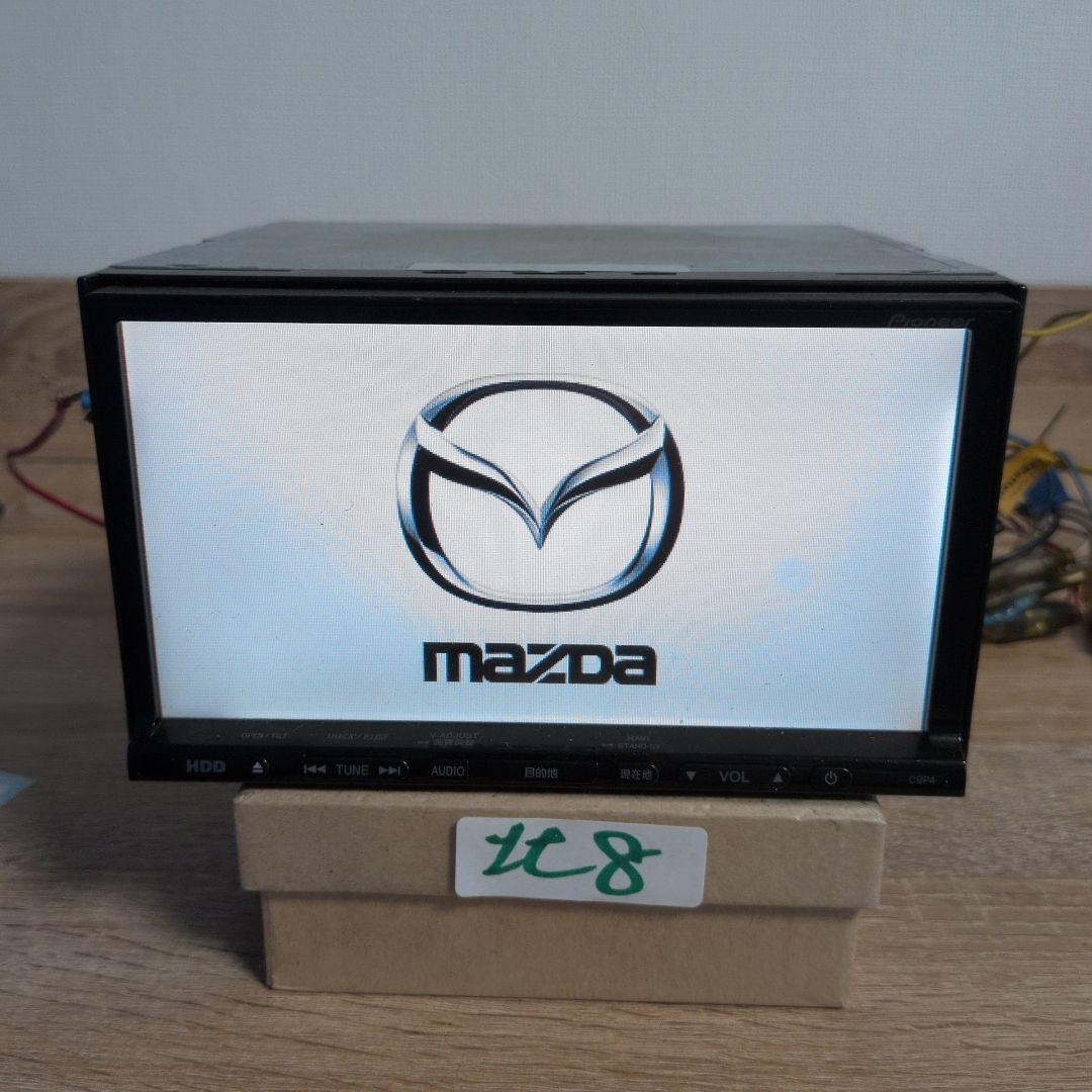 8 動作良好 C9P4 マツダロゴ カロッツェリア