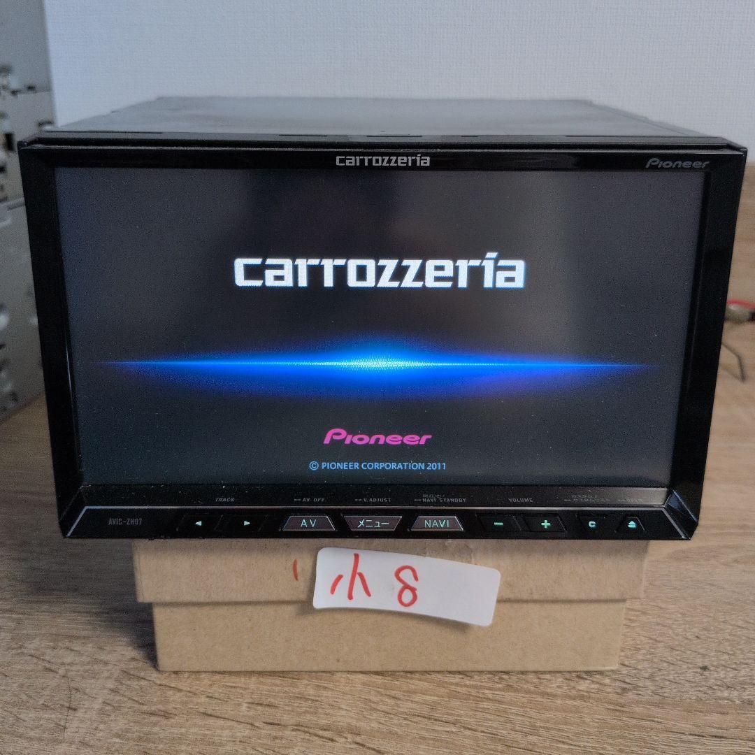 8 ディスク入りません ジャンク品 カロッツェリア AVIC-ZH07