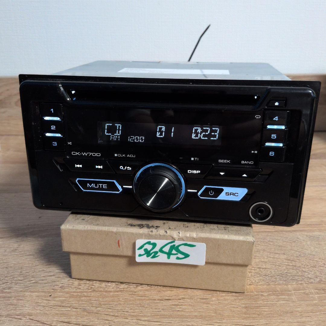 45 動作良好 KENWOOD CK-W70D CDレシーバー 本体