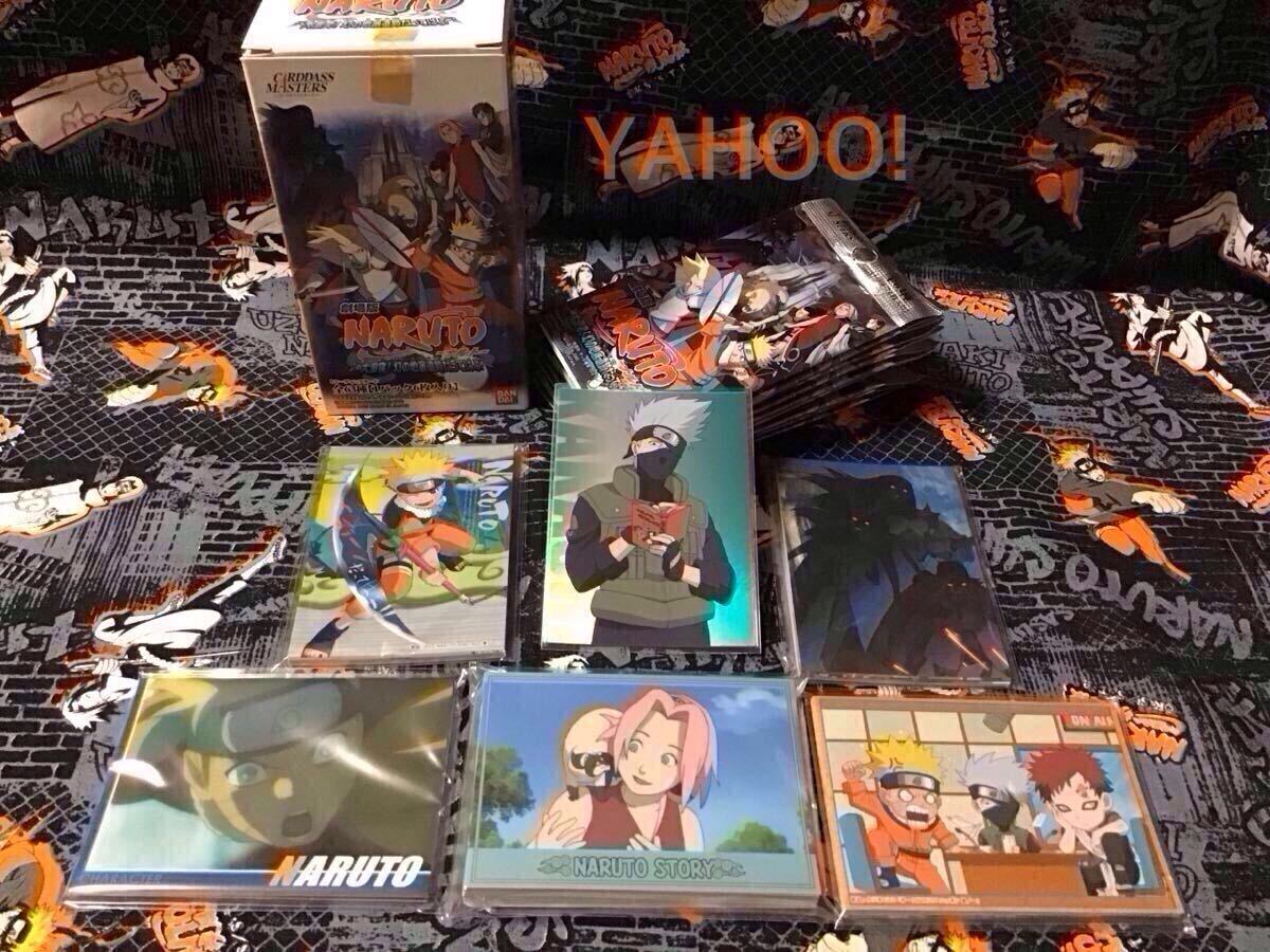 NARUTO-ナルト-★カードダスマスターズ★ノーマル全54種コンプリート+SP/カカシ★大激突！幻の地底遺跡だってばよ★Box・パッケージ付き♪