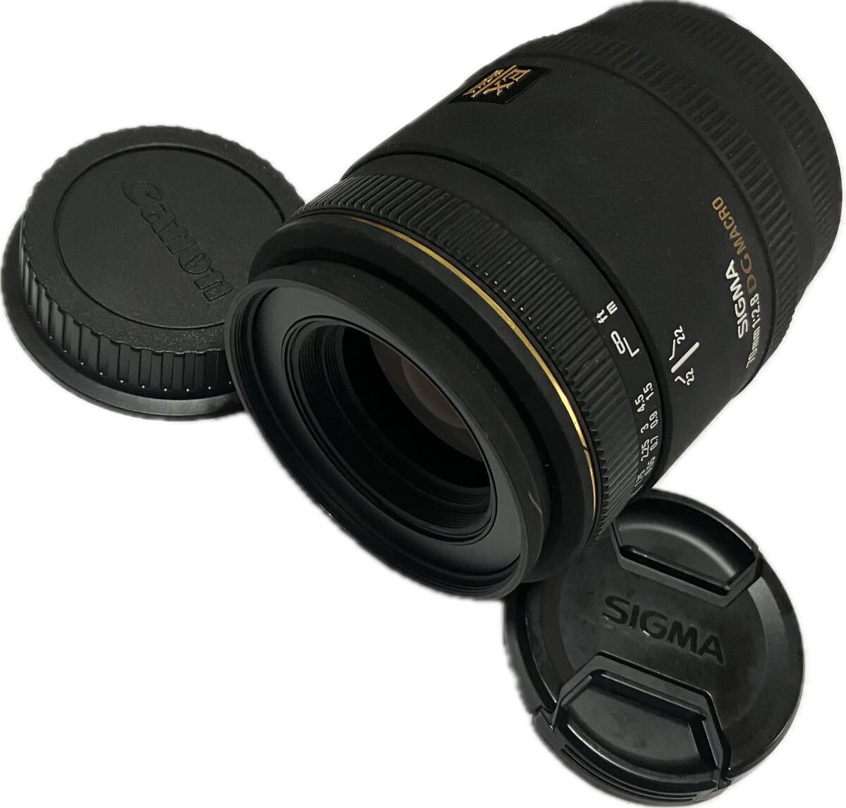 ★良品★ シグマ SIGMA 70mm F2.8 EX DG MACRO キヤノン Canon #19840001