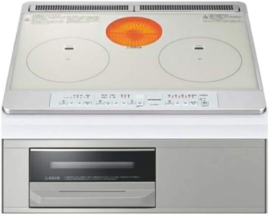 新品☆日立 ビルトインIHクッキングヒーター 2口IH+ラジエントヒーター 幅60cm　送料無料45