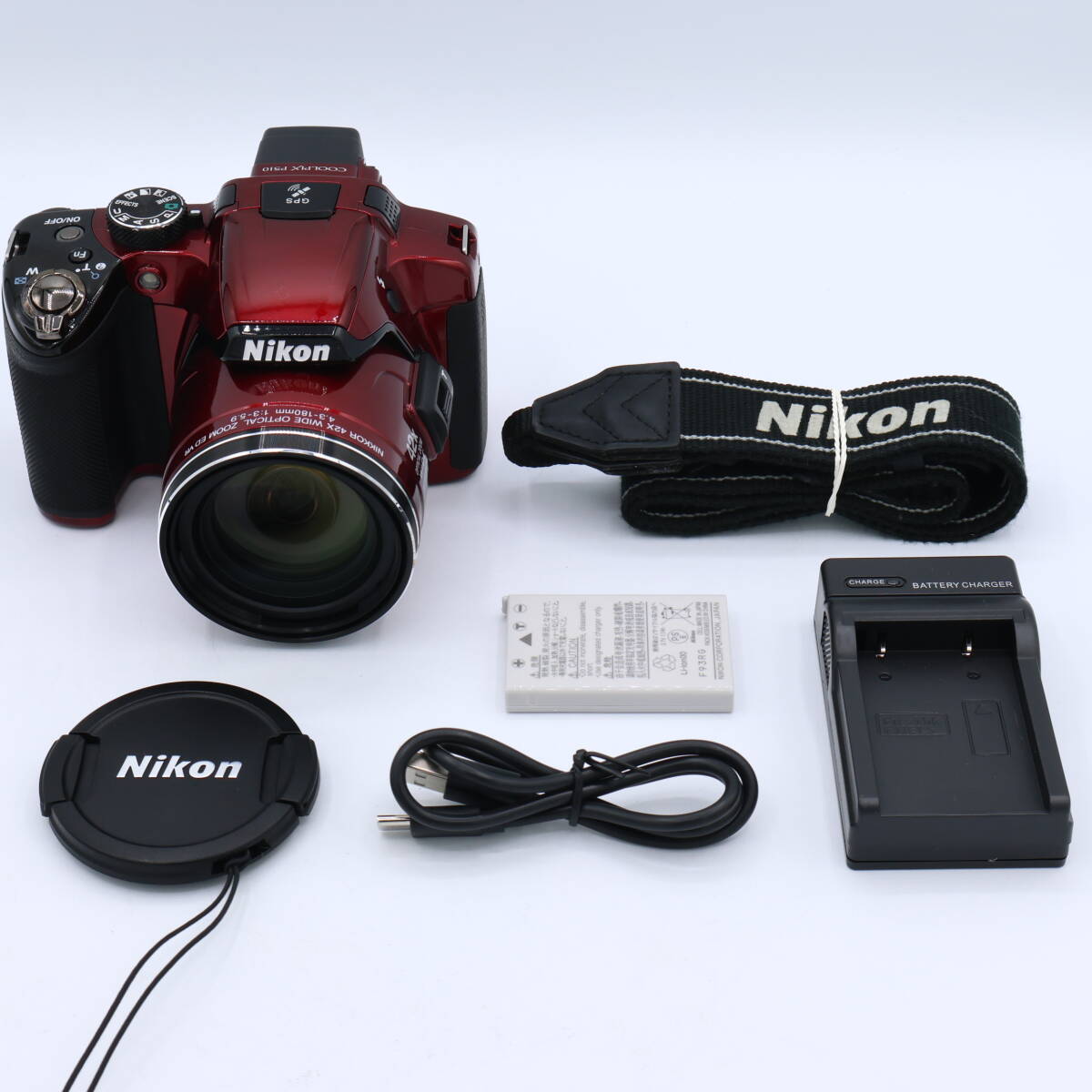 Nikon ニコン デジタルカメラ COOLPIX (クールピクス) P510 レッド P510RD #260528_22014102