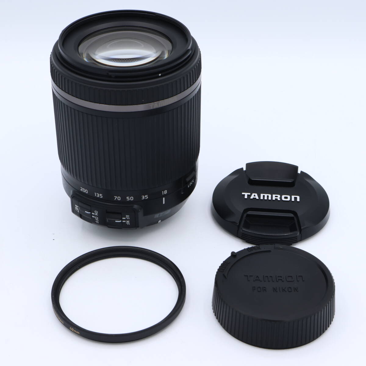 TAMRON タムロン 高倍率ズームレンズ 18-200mm F3.5-6.3 DiII VC ニコン用 APS-C専用 B018N #260608_003578