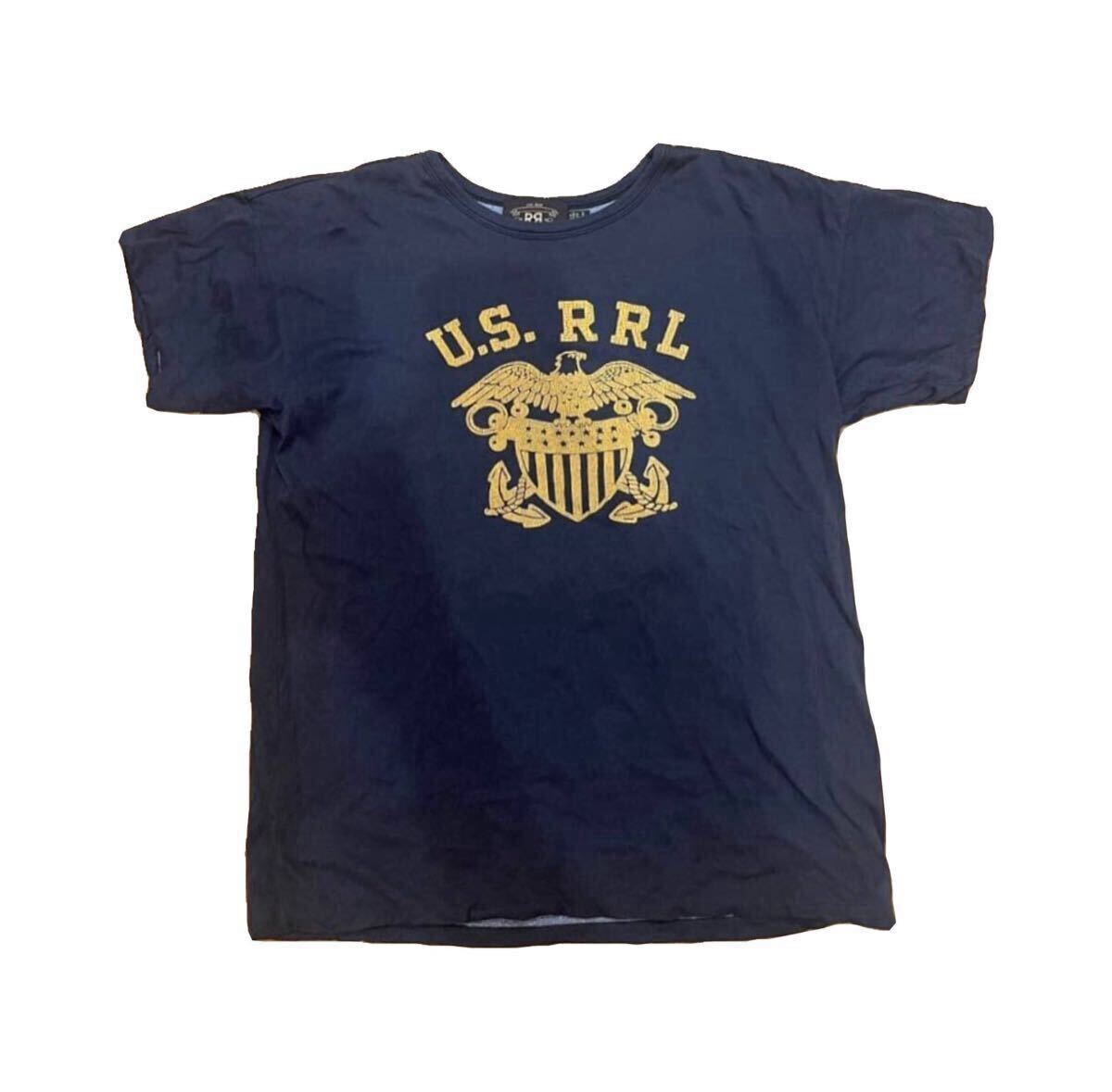 RRL ヴィンテージ加工 リバーシブルTシャツ XL