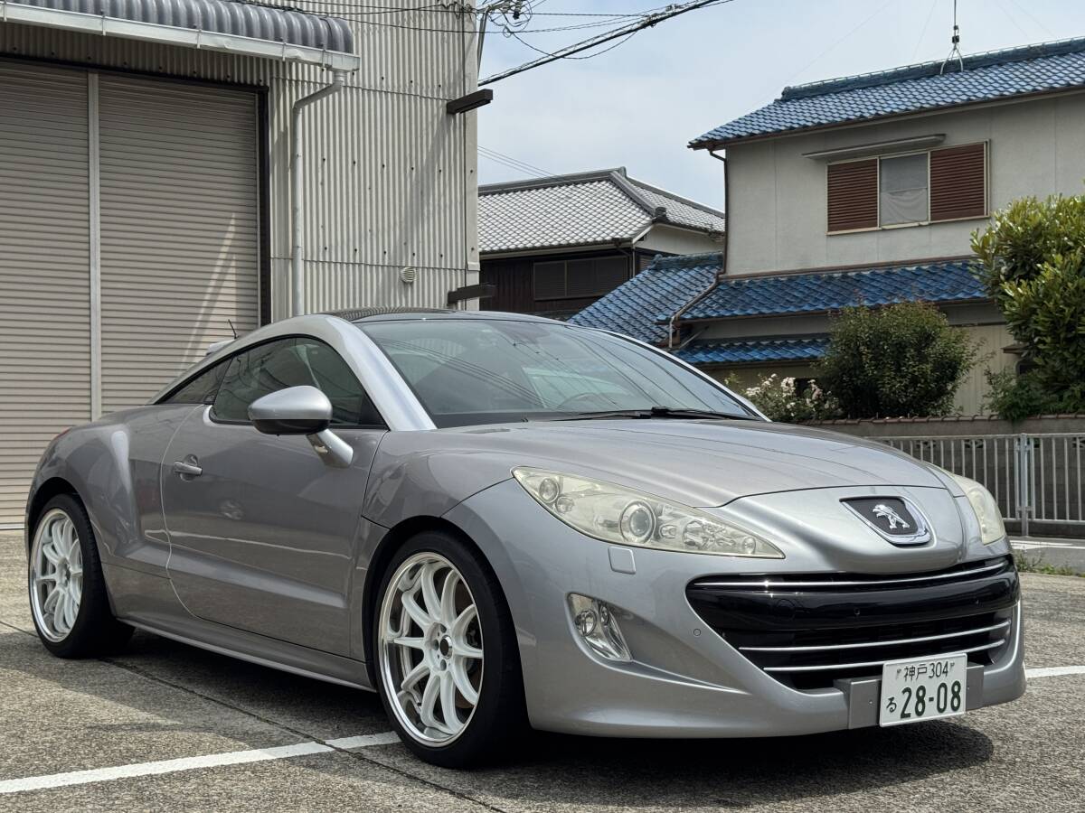6MT 車検令和9年12月 特別仕様車 プジョーRCZアスファルト 専用レザーシート/シートヒーター/ドラレコ/ETC/WORK19インチアルミ/エアバッグ