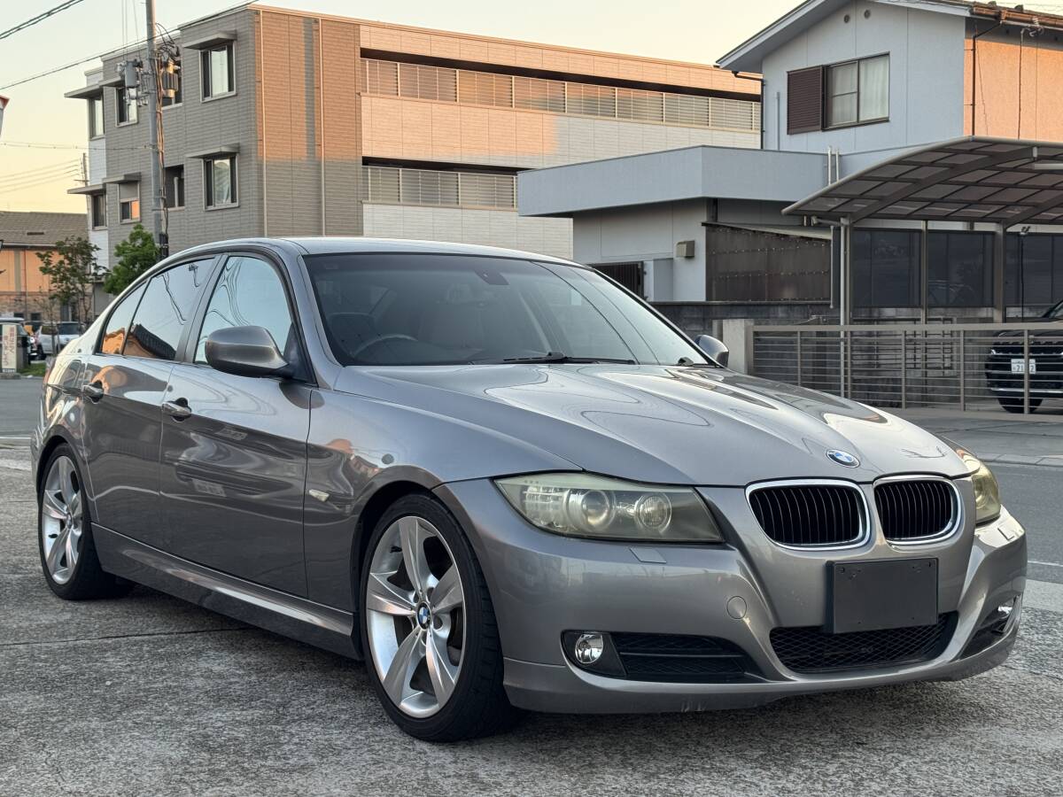 6MT 後期モデル BMW320i スマートキー/プッシュスタート/純正ナビ/ETC/バックカメラ/パーキングソナー/純正アルミ/ディスチャージライト