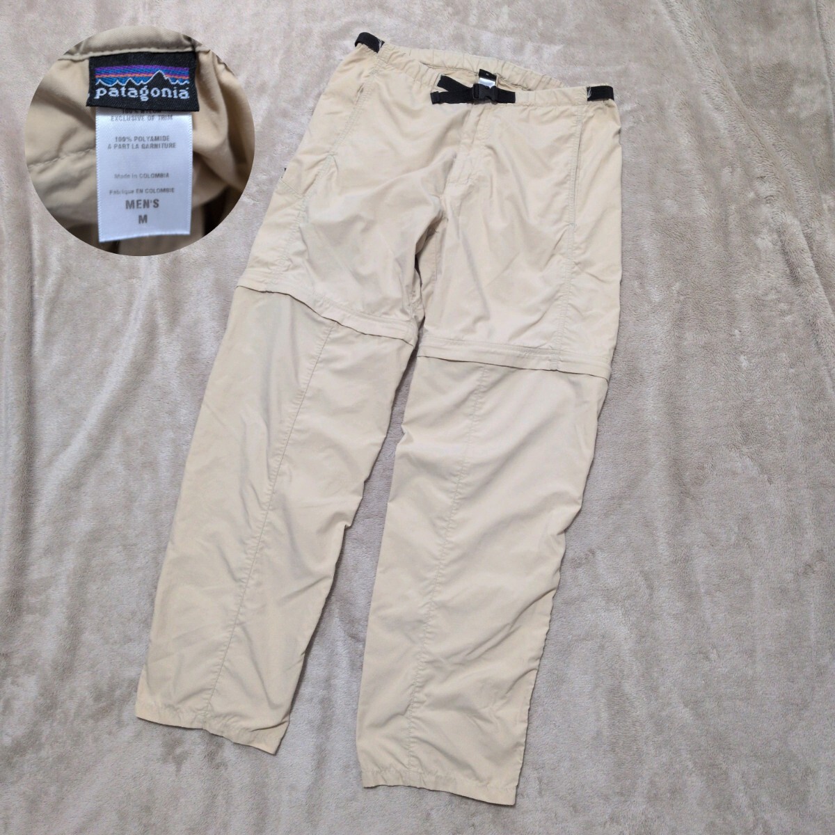 patagonia パタゴニア ボトムス 2way デタッチャブルパンツ ハーフパンツ ベージュ系 M 55043
