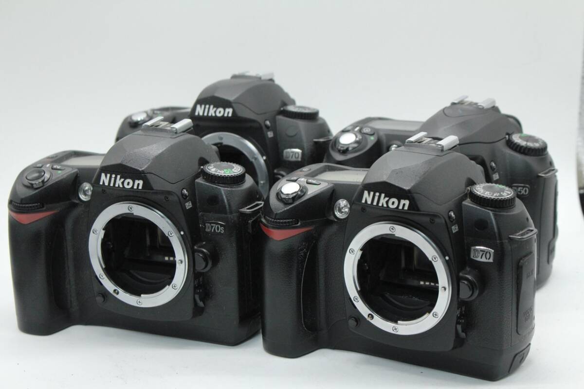 ★現状品★ニコン NIKON D50 D70 D70S 4台まとめ##10006#Y3987