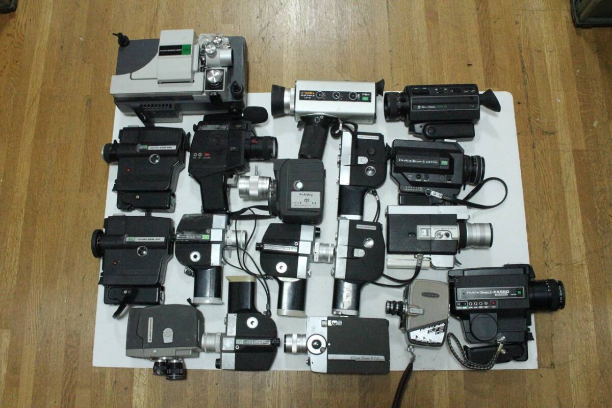 ★現状品★キャノン CANON メーカー色々 8mmフィルムカメラ 18台まとめ##100021#Y4194