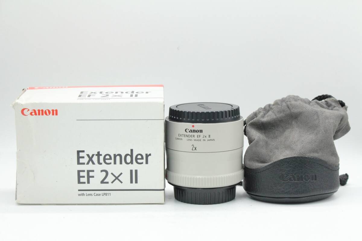 ★良品★キャノン CANON EXTENDER EF 2x II#《キャップ 箱 付き!》#100861#Y4204