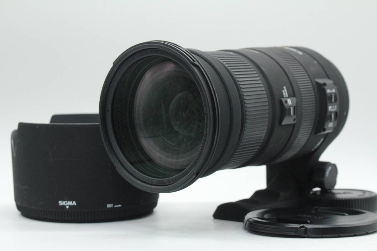 ★良品★シグマ SIGMA APO 50-500mm F4.5-6.3 DG OS HSM Nikon Fマウント#《キャップ レンズフード 付き!》#0000100835#5462