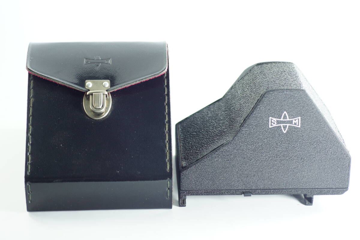 6A-001 とてもキレイ Mamiya プリズムファインダー C220 C330 用 ファインダー 専用ケース付 マミヤ
