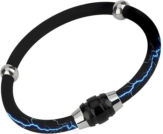 H-02　静電気除去 ブレスレット 【2026年新登場】 静電気防止 静電気軽減 スポーツ 静電気防止 シリコン 最強 静電気対策