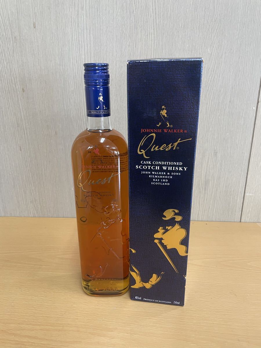 #【未開栓】Johnnie Walker Quest ジョニーウォーカー クエスト スコッチウイスキー 750ml 40% 古酒