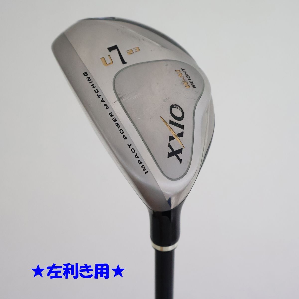 ●左利き用！人気モデル！DUNLOP★ダンロップ　XXIO☆ゼクシオ4　ユーティリティー　U7　23°MP400 カーボン　R　(90251