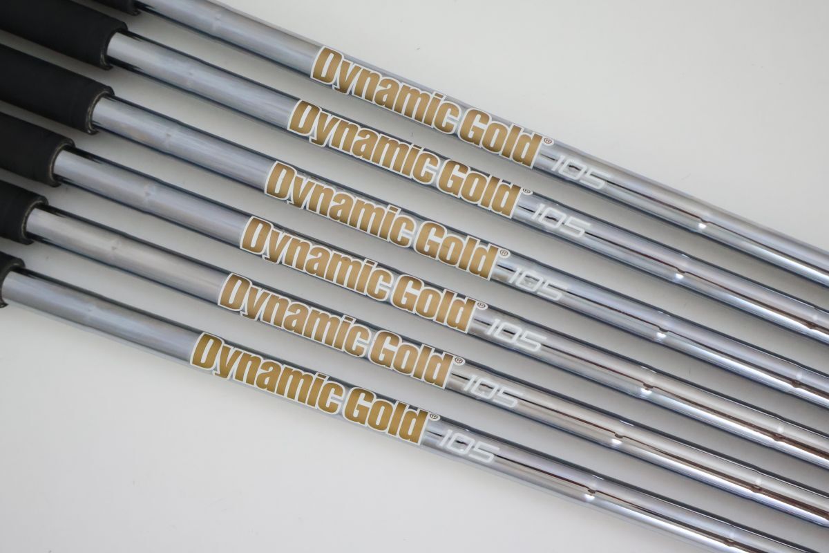 ●訳有1円～！【アイアン用　6本セット！】トゥルーテンパー★Dynamic Gold　ダイナミックゴールド　105　シャフト（90752